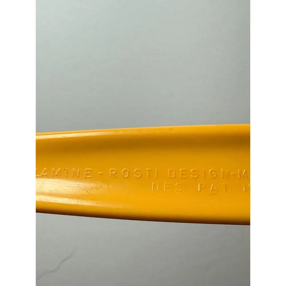 Vintage MCM Mepal Melamine Rosti Design Made in Denmark Yellow‎ Spatula Kitchen